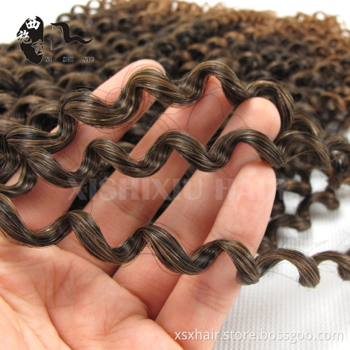 Online shopping cheap high quality synthetic afro kinky curly braiding hair weave